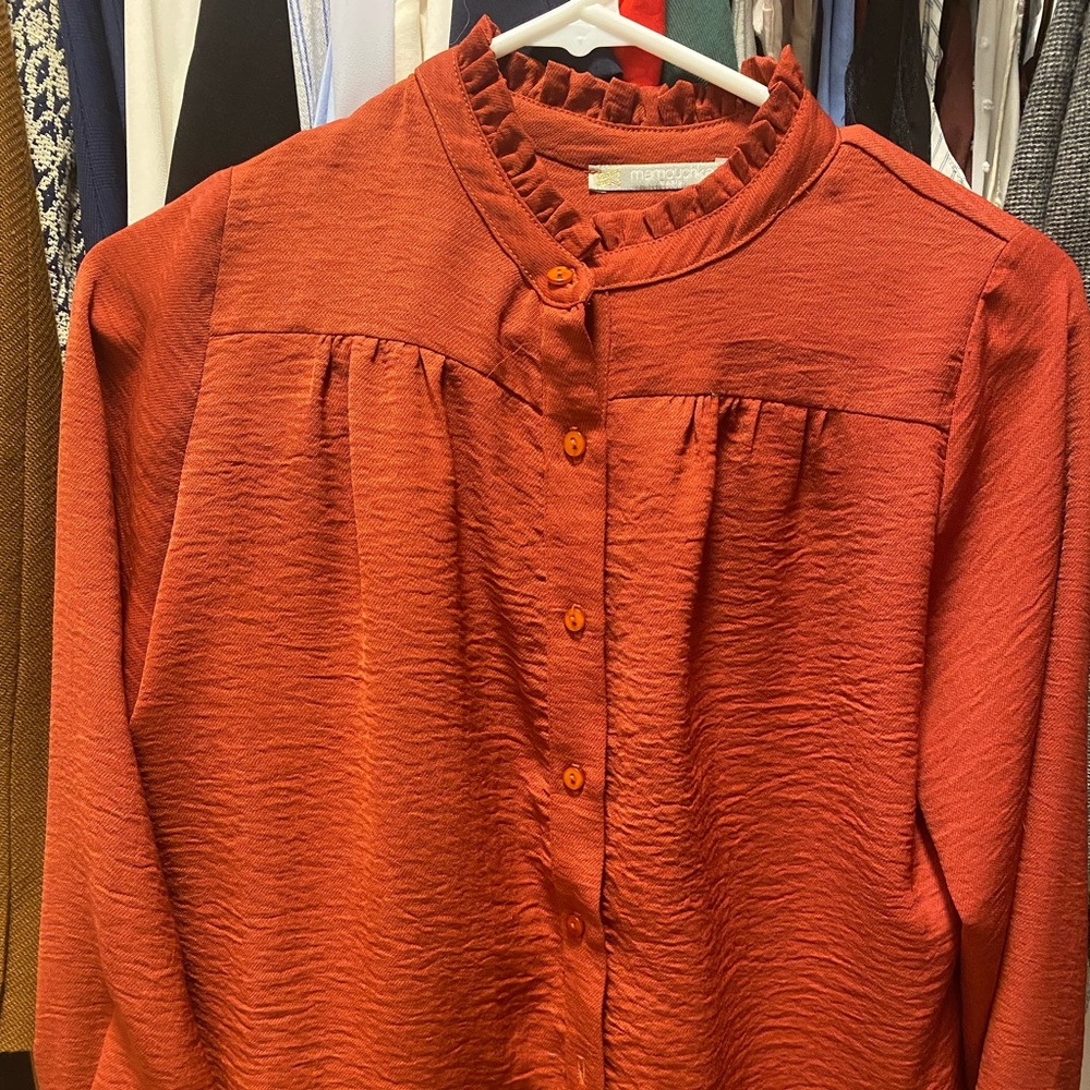 Long sleeve blouse